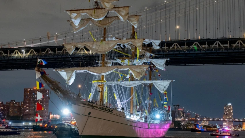 Piloto del buque Cuauhtémoc tuvo hasta 90 segundos para reaccionar antes del choque en Brooklyn: Marina