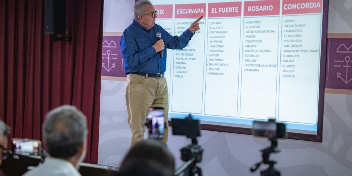 Entregan agua del Aquatón en 69 comunidades; benefician a 13 mil sinaloenses