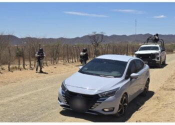 Aseguran vehículo, cartuchos y equipo táctico en operativo conjunto en El Fuerte