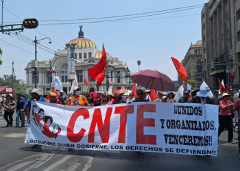 Paro de la CNTE pega a 9.8% de las escuelas del país