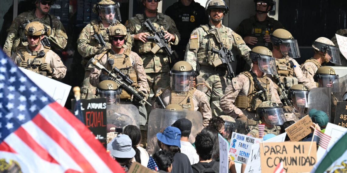 Tribunal permite mantener control de la Guardia Nacional en California; Trump celebra