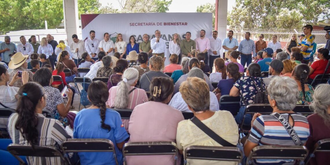 Preside el Alcalde Antonio Menéndez primera Caravana del Bienestar en Higuera de Zaragoza
