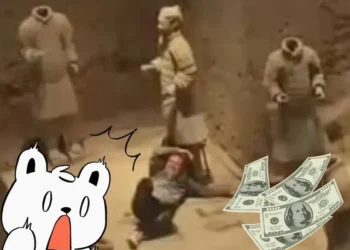 Video: Turista salta valla de seguridad en museo del Ejército de Terracota y causa daños millonarios
