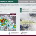 Tormenta tropical Dalila azota el pacífico con lluvias y oleaje elevado