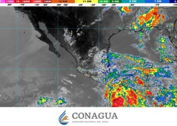 La tormenta tropical Erick ocasiona lluvias puntuales intensas, rachas fuertes de viento y oleaje elevado en Chiapas, Oaxaca y Guerrero