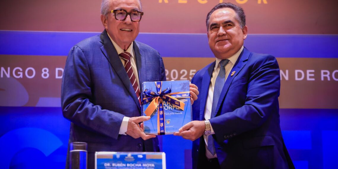 Convoca Gobernador Rocha a un pacto entre sociedad y autoridades para fortalecer una nueva etapa en la UAS