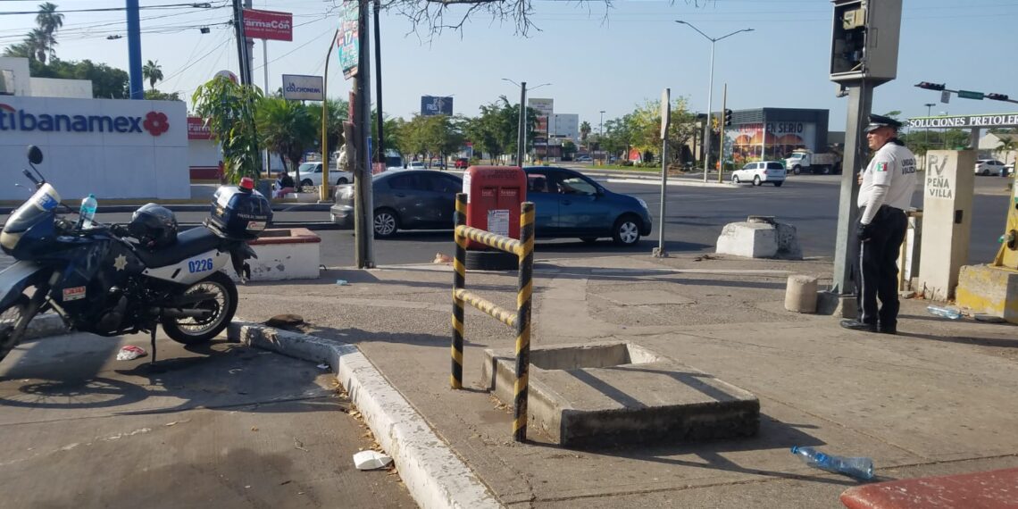 SSPyTM Culiacán refuerza control vial durante el fin de semana con apoyo en semáforos