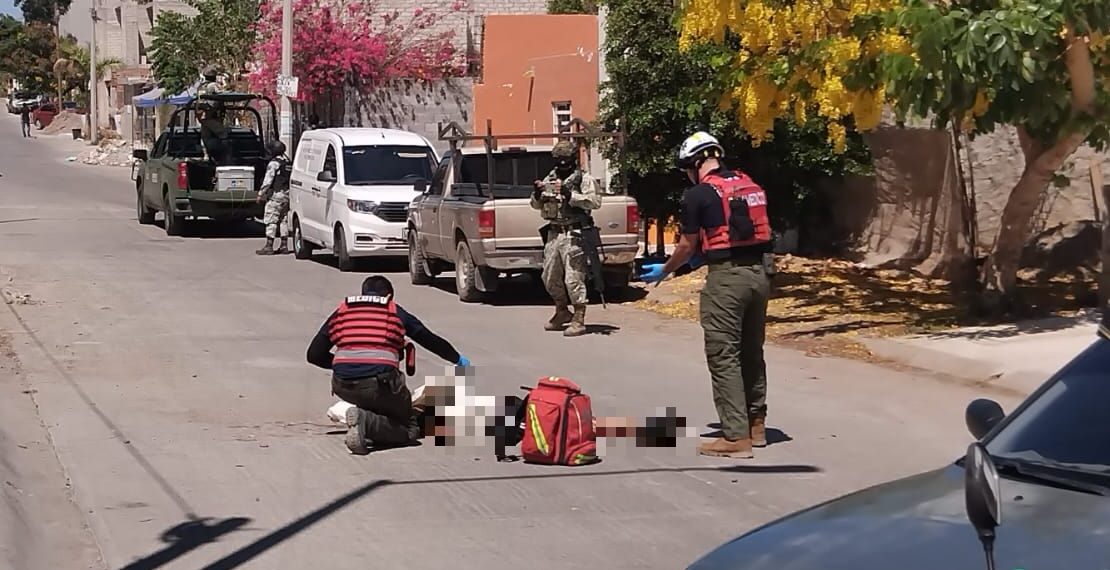 Joven de 19 años es asesinado a balazos en la colonia Lomas de San Isidro, en Culiacán