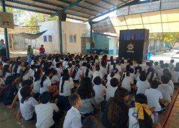 SSPyTM Culiacán promueve prevención a través del arte en primaria
