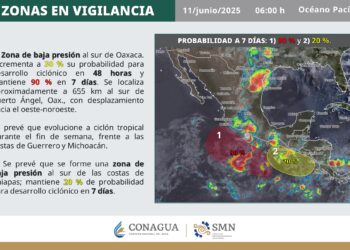 Nueva zona de baja presión podría convertirse en ciclón tropical este fin de semana