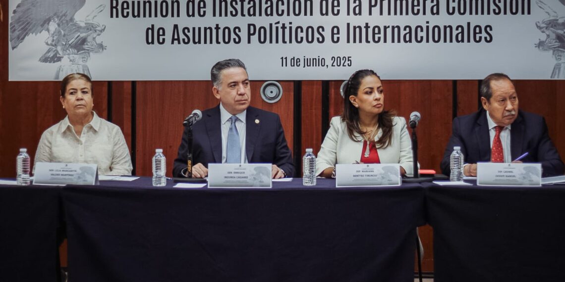 Enrique Inzunza hace un llamado a los senadores a honrar y defender los derechos de los mexicanos