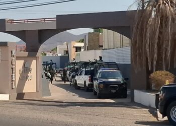 Operativo de seguridad en hotel al norte de Culiacán tras reporte de persona armada
