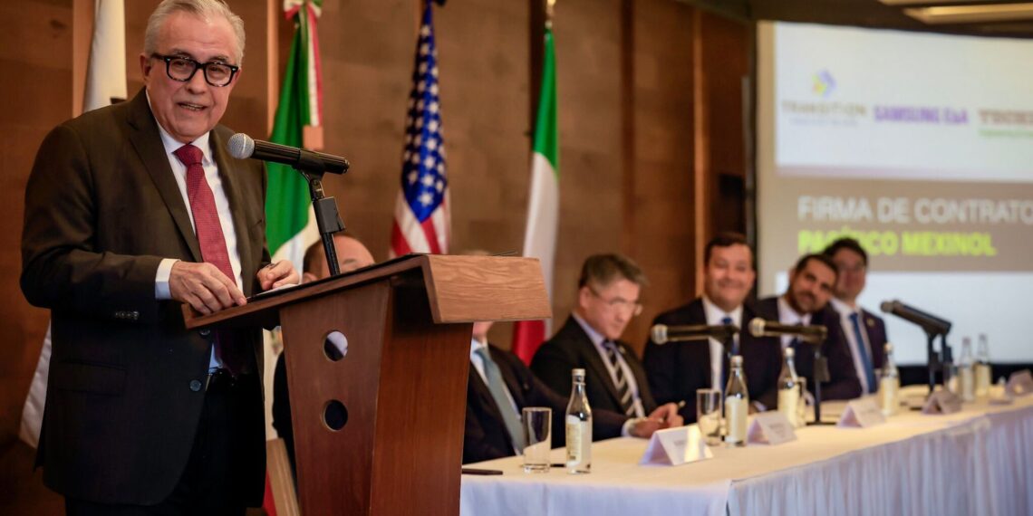 Afirma gobernador Rocha que la instalación de empresas como Mexinol en Sinaloa, generan prestigio internacional y confianza para atraer inversiones