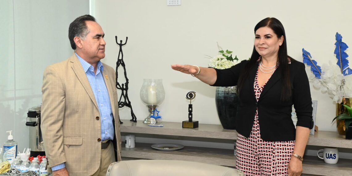 Al reiterar el sentido humanista de la UAS, la doctora Sofia Ángulo Olivas rindió protesta en la Unidad de Bienestar Universitario