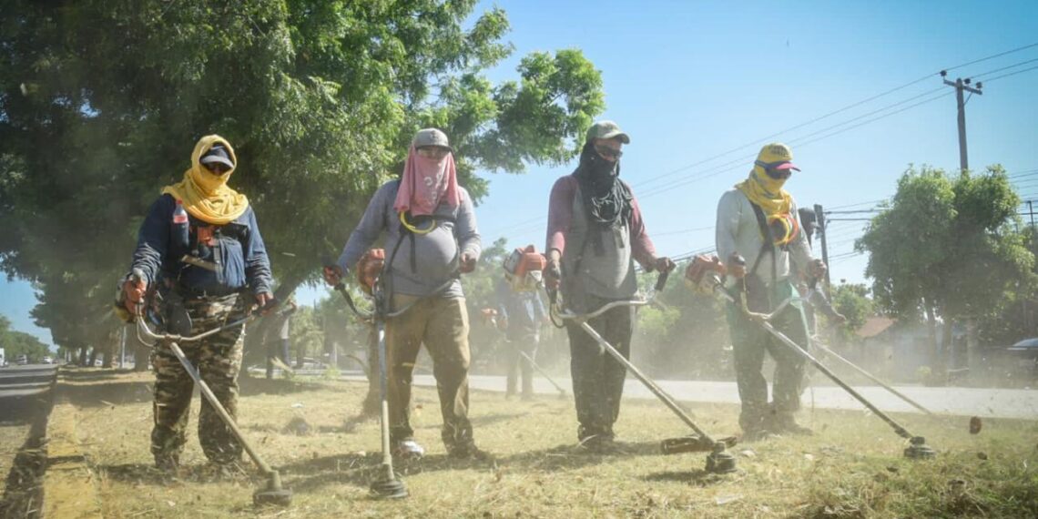 Servicios Públicos impulsa rehabilitación de parques; llama a la ciudadanía a no tirar basura
