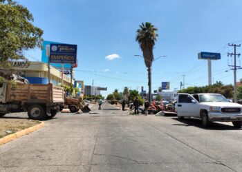 Alcalde de Ahome aclara la emergencia de la reparación del drenaje en el bulevar Rosales