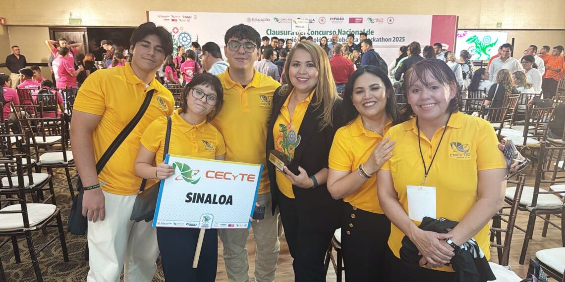 CECyTE Sinaloa en primeros lugares del país, en Concurso de Innovación y Tecnología Robótica