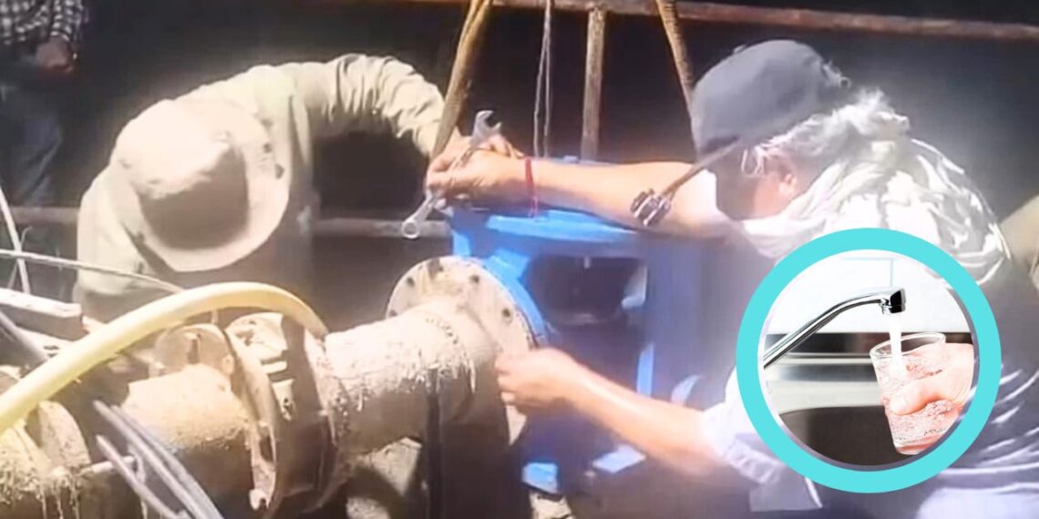 Japama restablece el servicio de agua en El Colorado y Bachomobampo 2 – NR | NOTICIAS