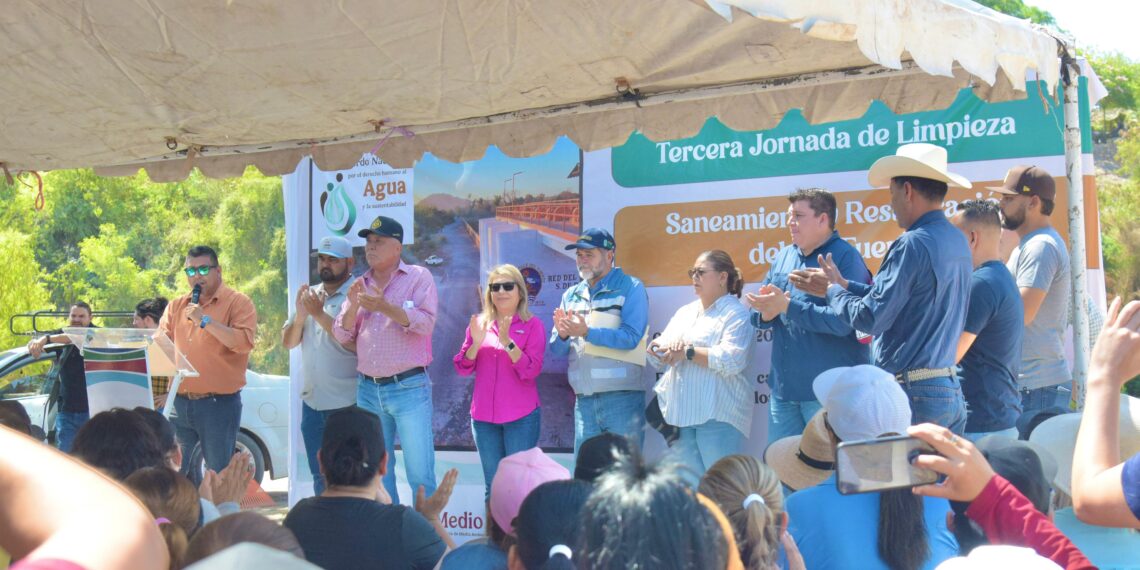 Continúa la recuperación del Río Fuerte con tercera jornada de limpieza y saneamiento