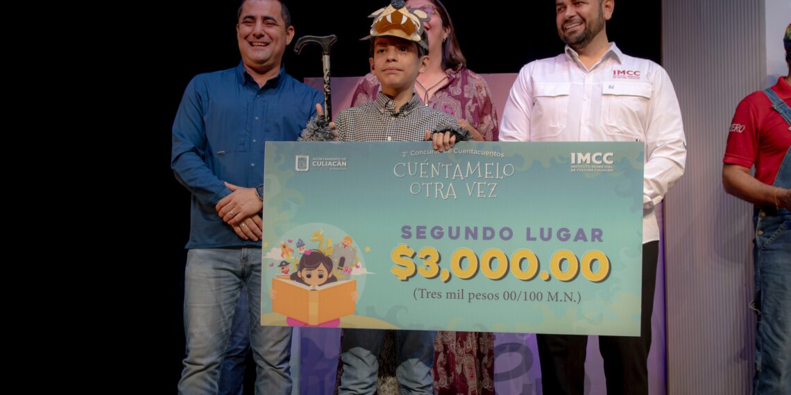 Andrea Guadalupe Portillo Meza, obtuvo el primer lugar del 2º Concurso de Cuentacuentos “Cuéntamelo otra vez” 2025