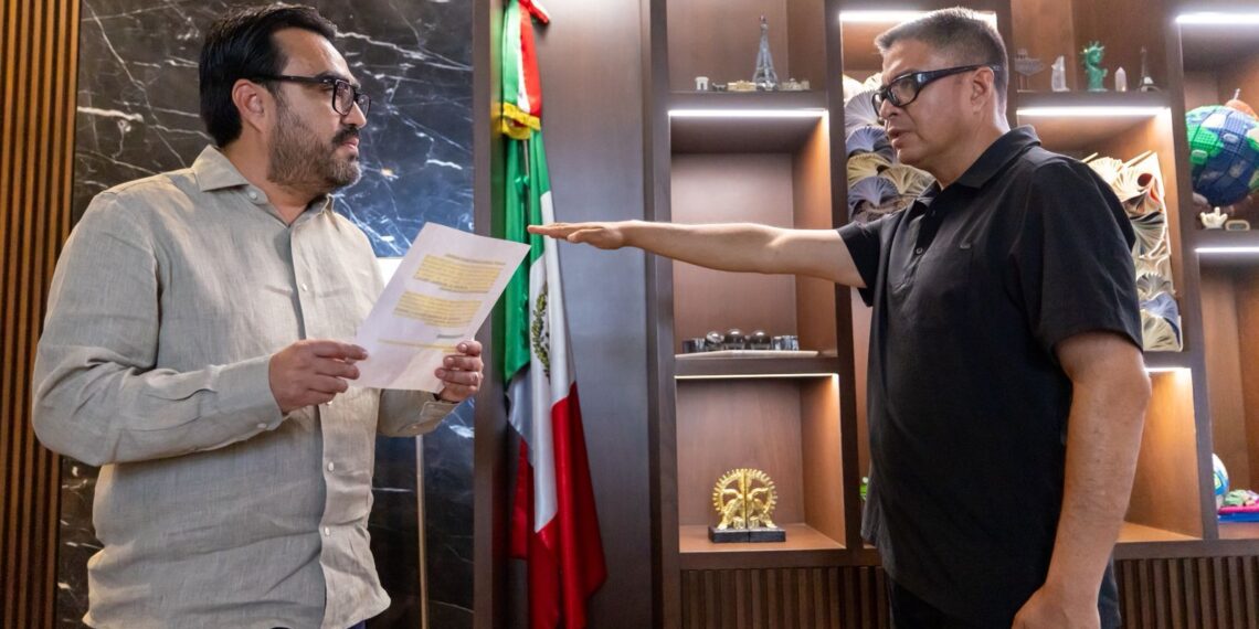 Coronel Alejandro Bravo Martínez asume la Secretaría de Seguridad Pública y Tránsito Municipal