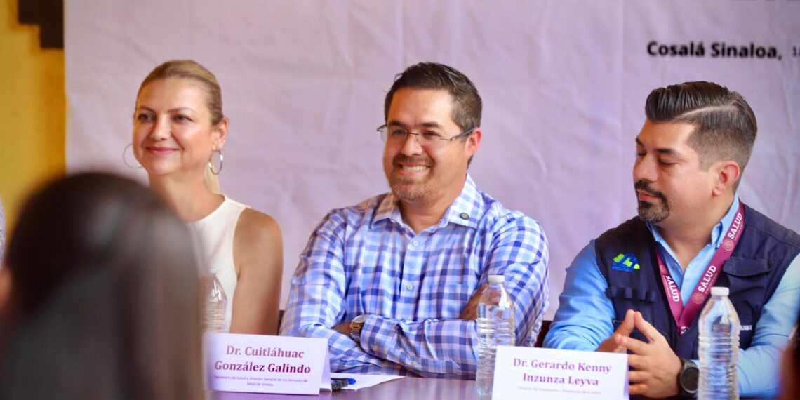 Instalan Comité de Salud Municipal en Cosalá: Secretaría de Salud