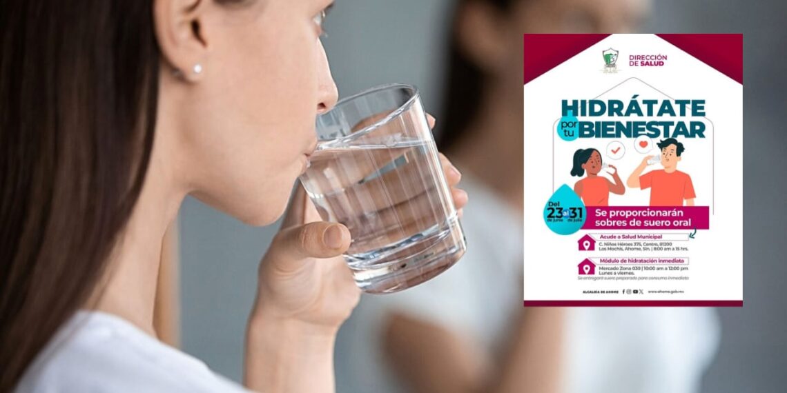 Lanzan programa de hidratación en Ahome para prevenir efectos del calor – NR | NOTICIAS