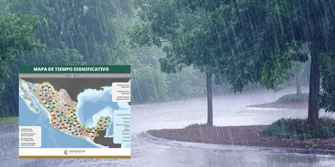 Pronostican lluvias intensas y hasta 45 °C en el norte de Sinaloa este 25 de junio – NR | NOTICIAS