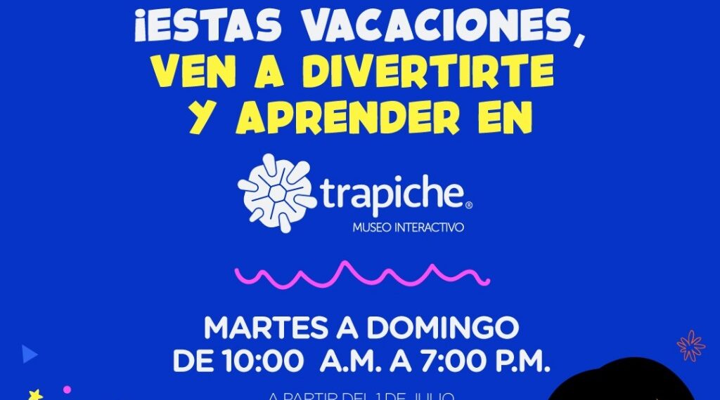 Trapiche Museo Interactivo anuncia horario especial de verano para niñas y niños