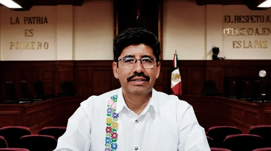 El abogado mixteco Hugo Aguilar, próximo presidente de la Suprema Corte de Justicia