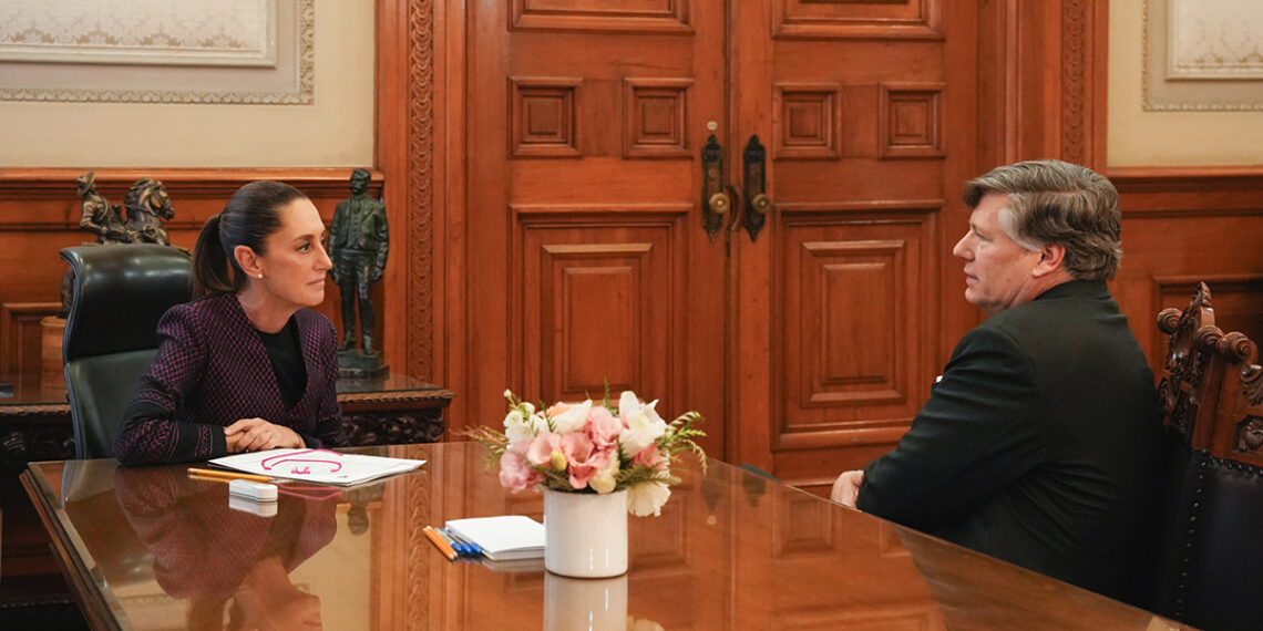 Landau expresa “bastante optimismo” tras hablar con Sheinbaum de seguridad