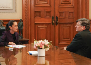 Landau expresa “bastante optimismo” tras hablar con Sheinbaum de seguridad