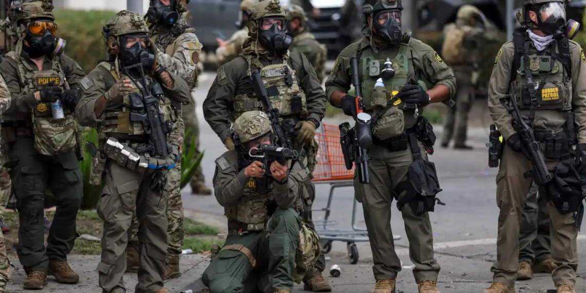 Pentágono retira a dos mil soldados de la Guardia Nacional desplegados en Los Ángeles