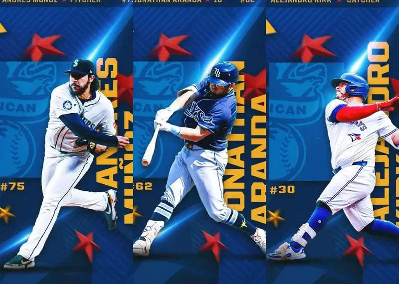 ¡Histórico! Por primera vez tres beisbolistas mexicanos son convocados al Juego de Estrellas de MLB