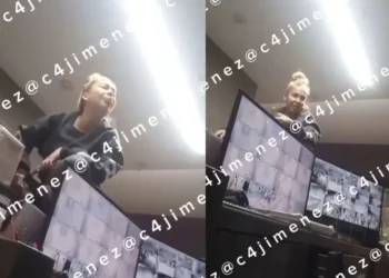 Surge “Lady Peruana” tras insultar y escupir a empleados de mantenimiento en la Narvarte