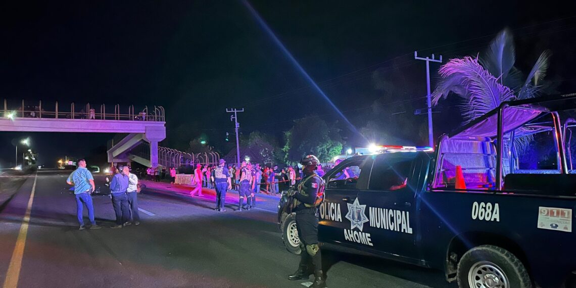 Elementos de la SSPC de Ahome evitan saldo fatal mayor en accidente