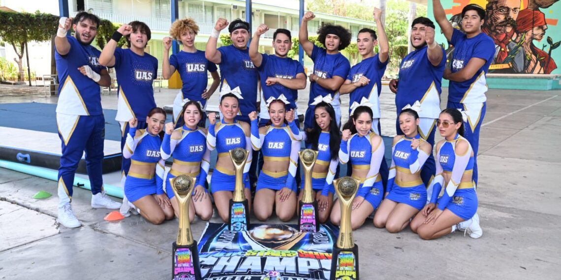 Primer, segundo y tercer lugar en distintas categorías para el equipo de la Porra Oficial Águilas UAS, en la Copa Tour Mazatlán 2025