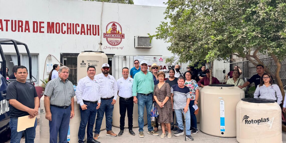 Más de 460 familias de El Fuerte han sido beneficiadas con los programas Cadena de Vivienda y Cadena de Agua