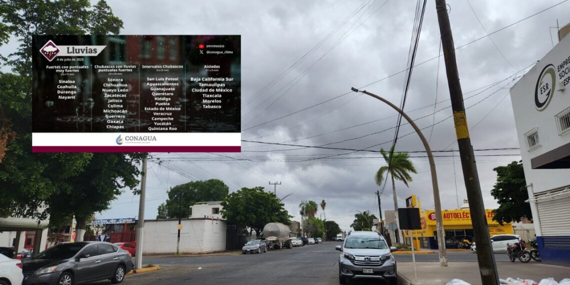 Pronostican lluvias muy fuertes y calor extremo en Sinaloa este viernes: CONAGUA – NR | NOTICIAS