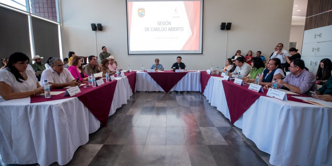 Realizan Sesión de Cabildo Abierto; alcaldesa celebra participación ciudadana y compromete dar seguimiento a las solicitudes