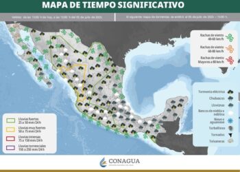 Conagua alerta sobre posible ciclón Gil en el Pacífico mexicano
