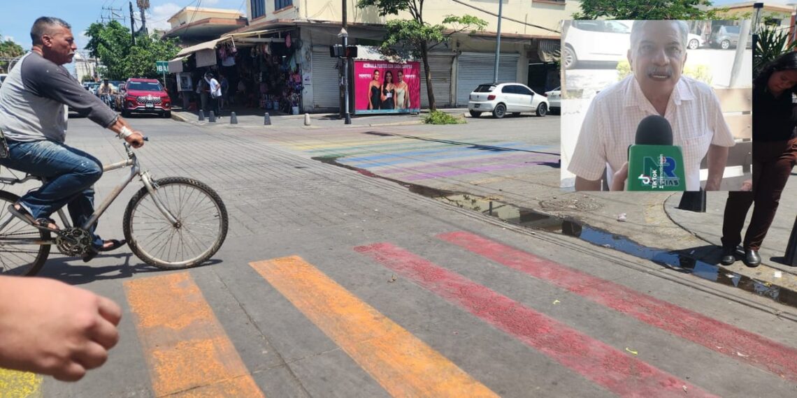 Los Mochis reacciona al cruce peatonal pintado por la comunidad LGBTQ+ – NR | NOTICIAS