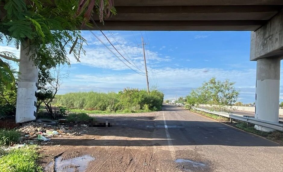 Hallan a hombre asesinado bajo el puente “La 12” en Costa Rica, Culiacán