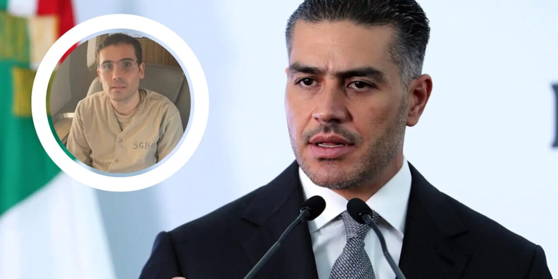 Ovidio Guzmán sigue preso en EU; no hay acuerdo para liberarlo: García Harfuch