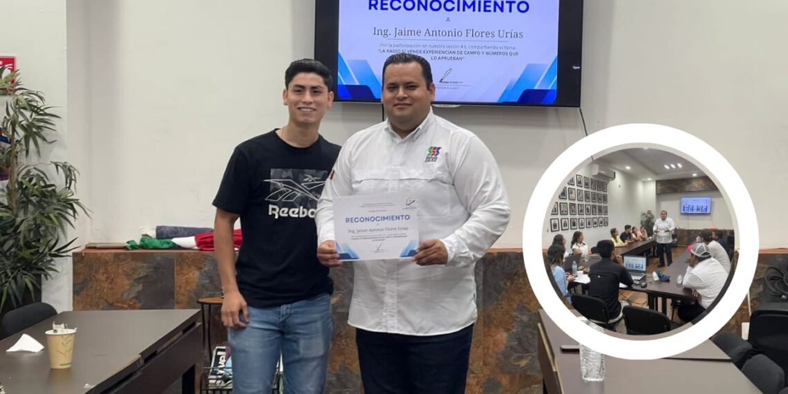 Reconocen a Jaime Flores Urías por conferencia sobre la importancia de la radio en empresas – NR | NOTICIAS