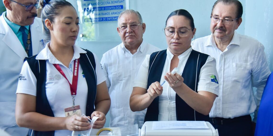 Inicia en Ahome la Campaña de Vacunación 2025 contra el Sarampión
