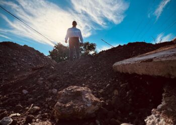 Presidente Antonio Menéndez destaca avances de obras en Ahome tras recorrido el fin de semana