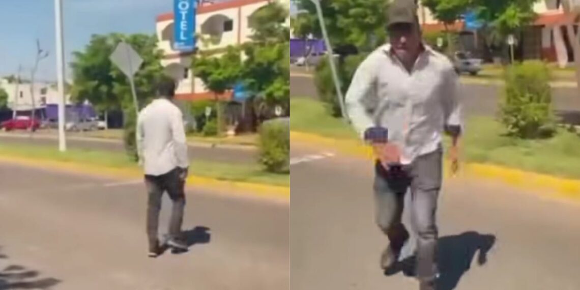 Agreden a agente de Tránsito en Los Mochis; agresor fue detenido y sancionado