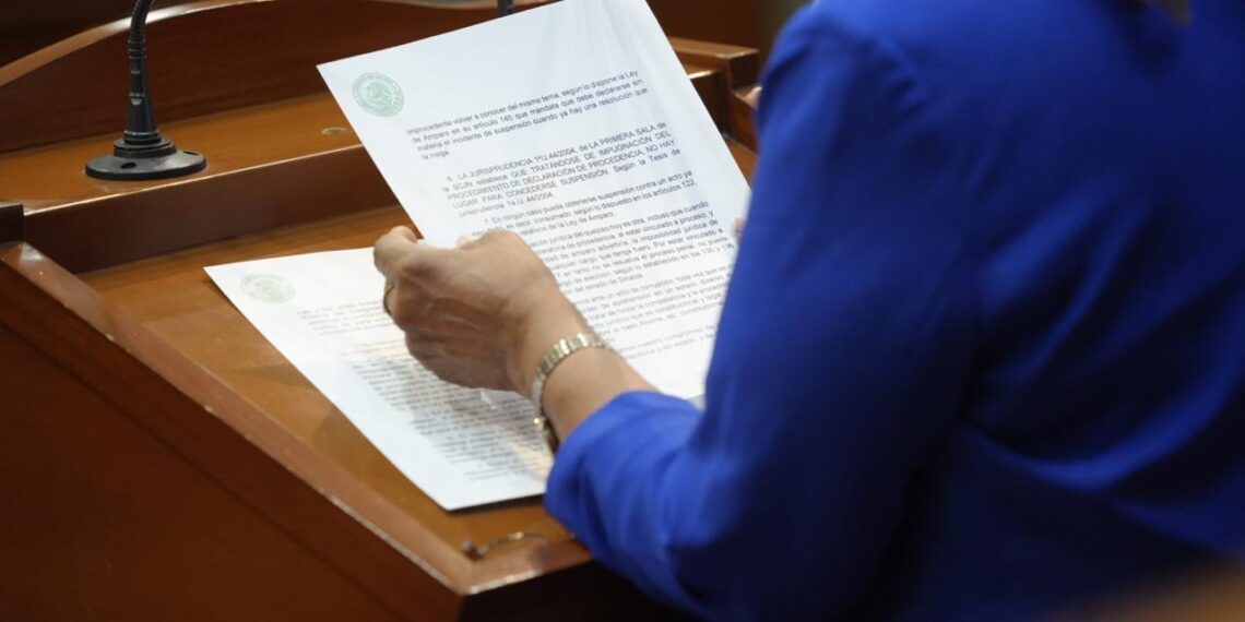 Congreso no ha sido notificado de suspensión definitiva en caso Ahome