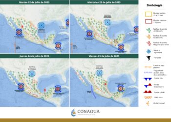Disminuyen lluvias en Sinaloa; prevén calor “que arde” toda la semana